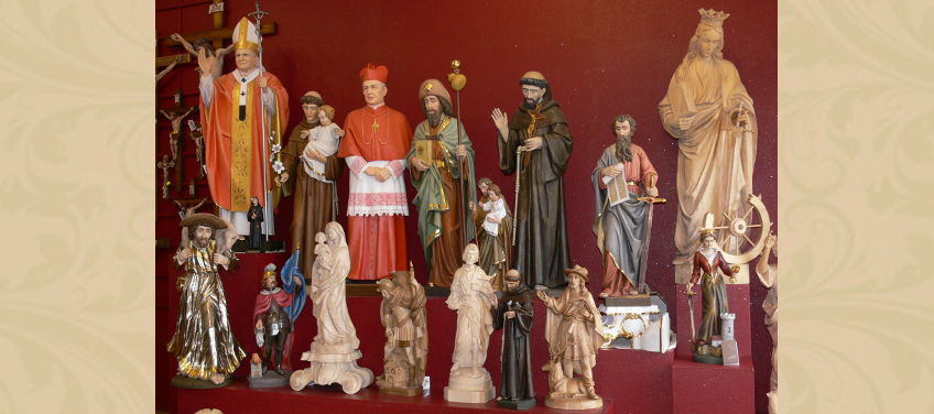 Sakralne rzeźby i figurki z drewna Andrzej Burkot