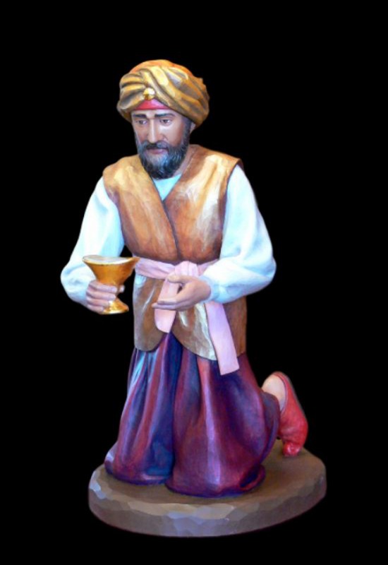 Trzej Kr&oacute;lowie - figurki do szopki bożonarodzeniowej