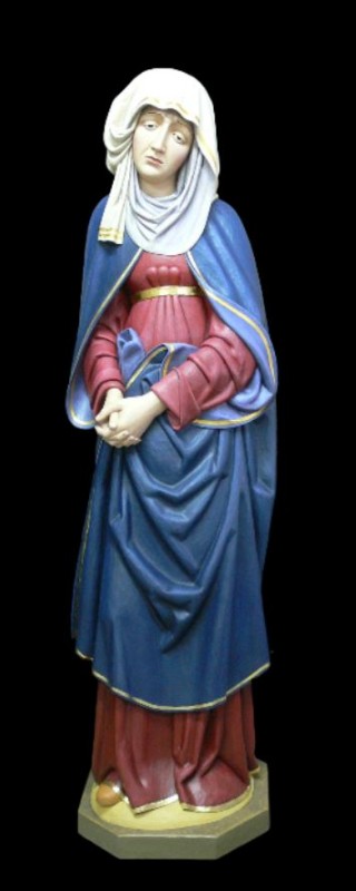 Madonna rzeźba w drewnie, figura drewniana