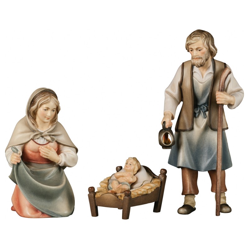 Święta rodzina figurki do szopki bożonarodzeniowej Shepherds - kolor