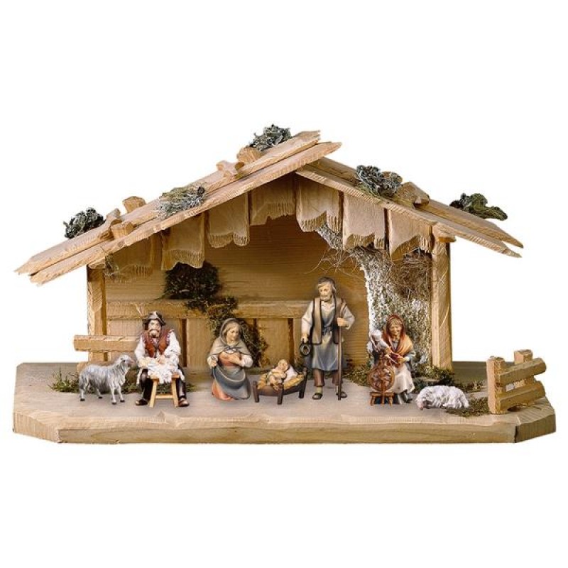 Szopka bożonarodzeniowa Shepherds - 9 figurek