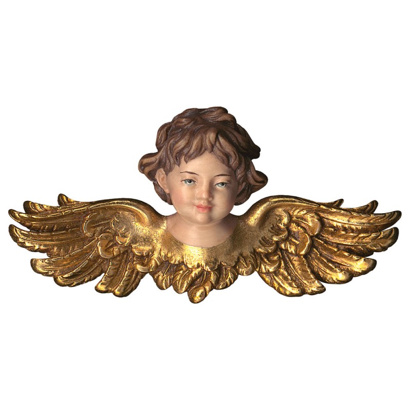 Aniołek ze złotymi skrzydłami - figurka