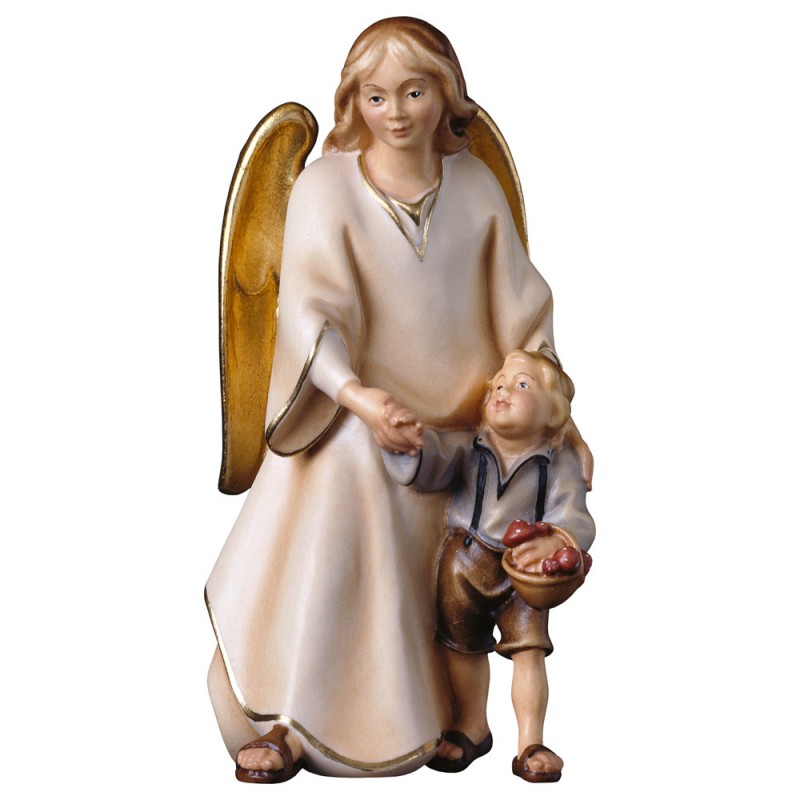 Anioł Stróż z chłopcem - figurka