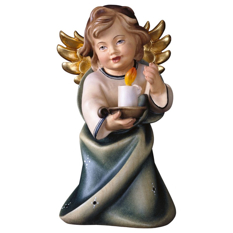 Aniołek ze świeczką - rzeźba