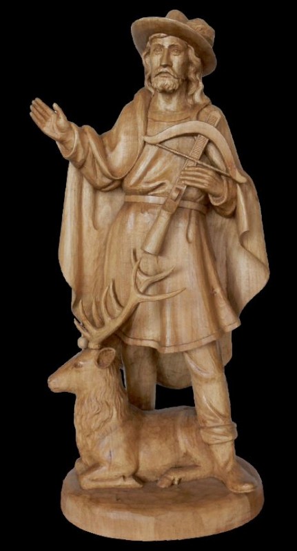 Święty Hubert, rzeźba, figura