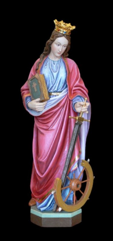 Katarzyna rzeźba sakralna