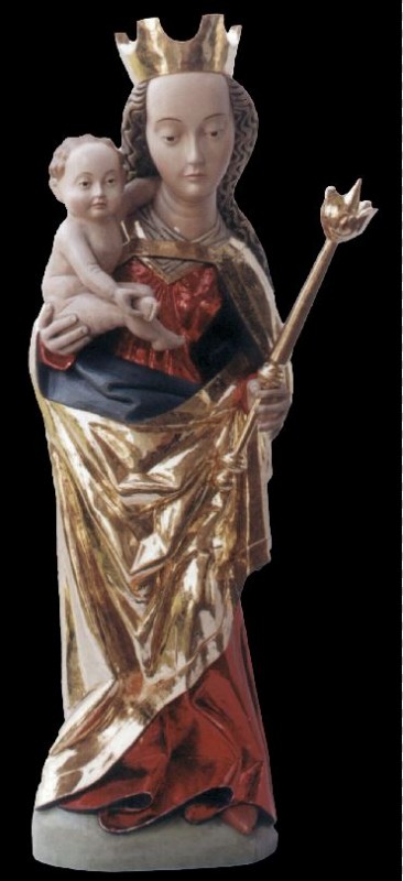 Madonna Gotycka, rzeźba, figura