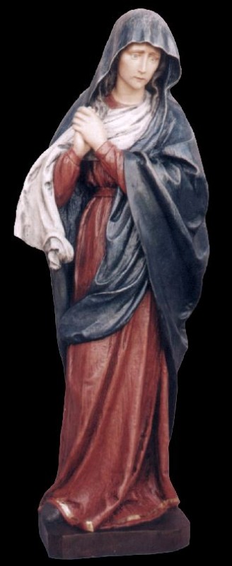 Madonna spod Krzyża, rzeźba, figura