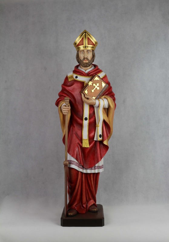 Święty Wojciech - rzeźba drewniana polichromowana