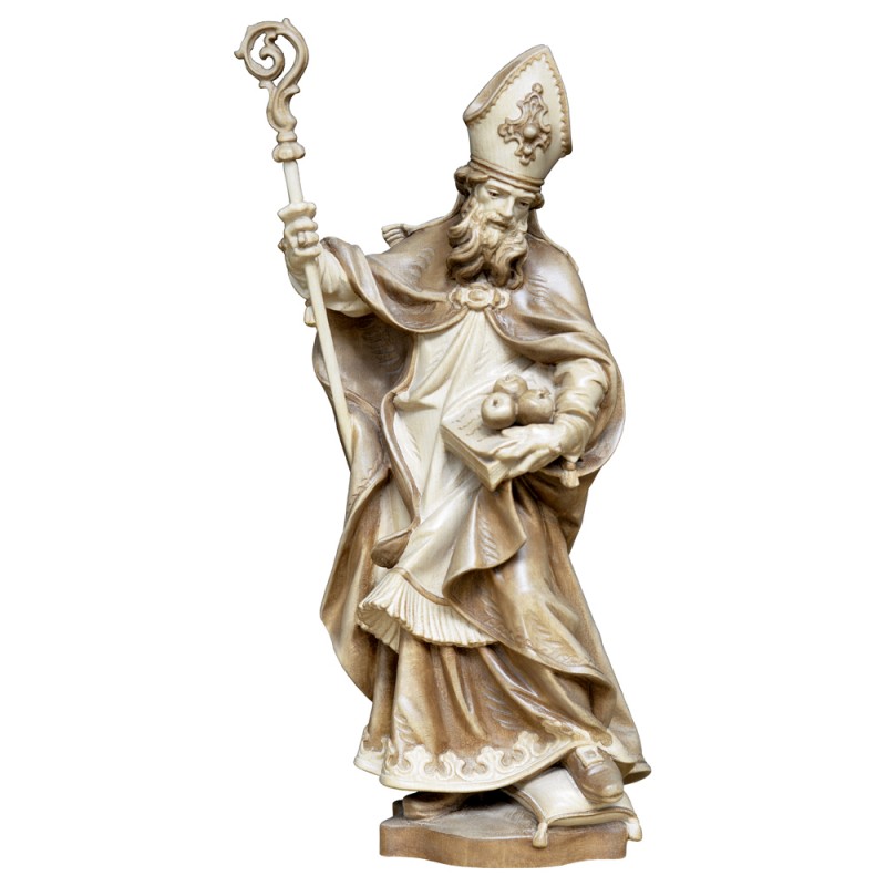 Święty Mikołaj - rzeźba w drewnie