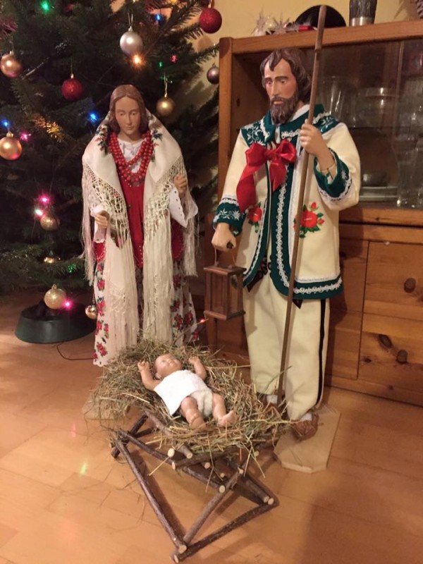 Szopka bożonarodzeniowa - aranżacja Monachium  