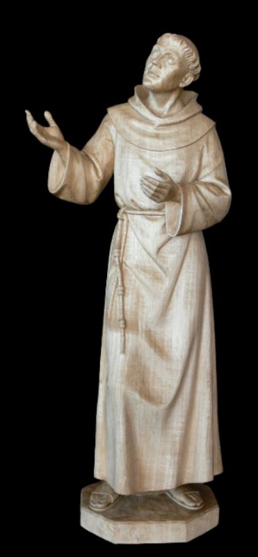 Święty Franciszek rzeźba figura figurka