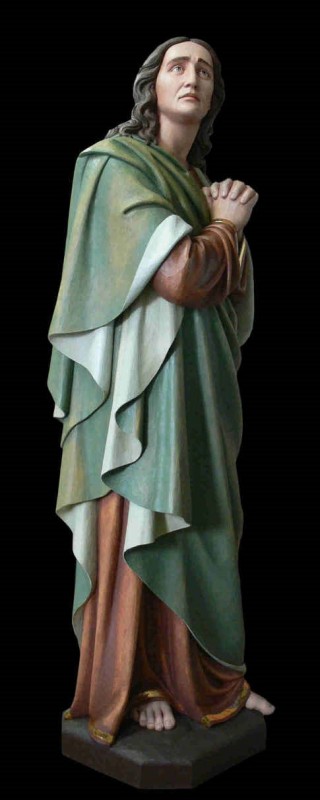 Jan spod Krzyża - rzeźba wykonana w drewnie lipowym