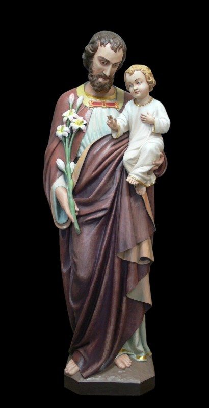 Św. Józef - rzeźba w drewnie