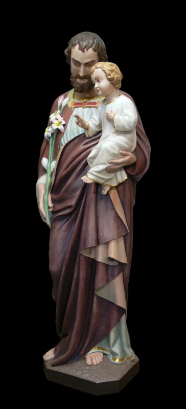 Józef z Dzieciątkiem figura