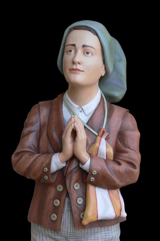 Franciszek Marto figurka drewniana