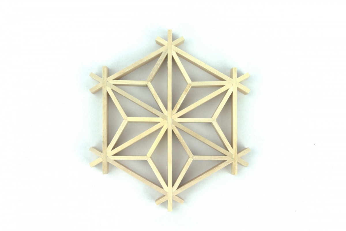 Kumiko, oryginalny prezent, podkładka kumiko