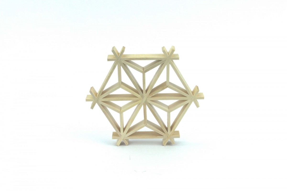 Prezent, zestaw do samodzielnego montażu, kumiko