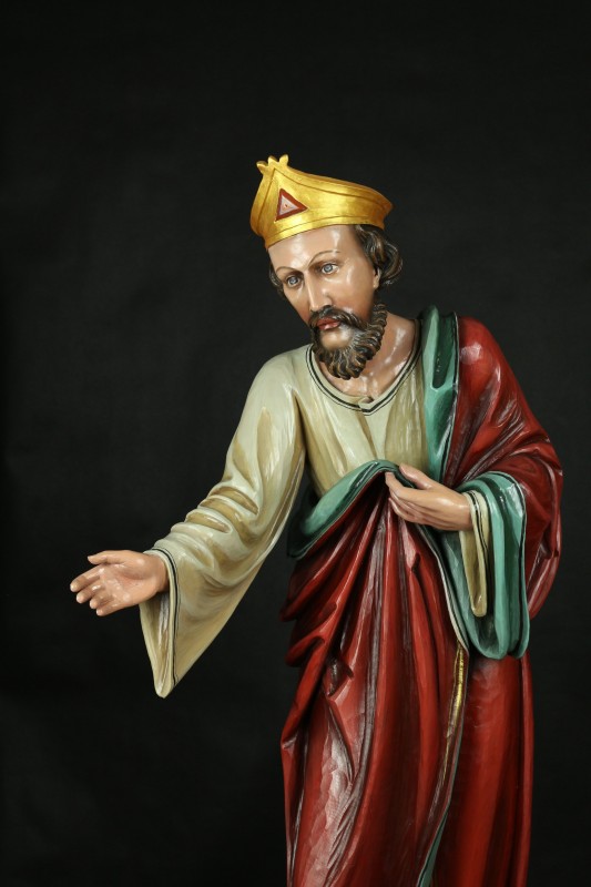 Figura, rzeźba drewniana do szopki bożonarodzeniowej