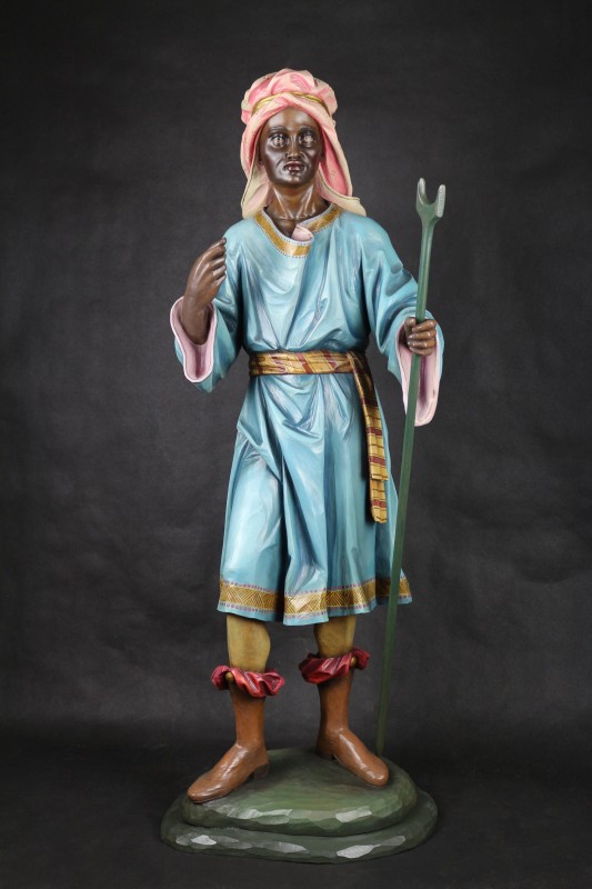 Szopka bożonarodzeniowa - figura drewniana