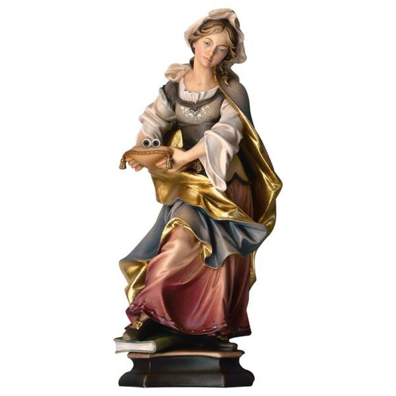 Święta Łucja - rzeźba, figurka drewniana