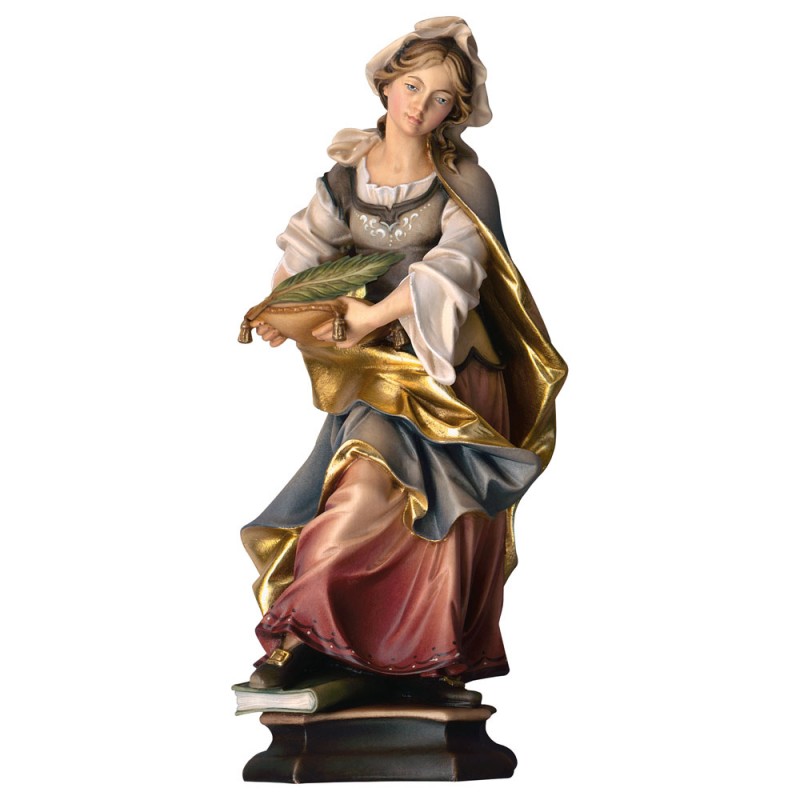 Święta Klaudia - figurka drewniana