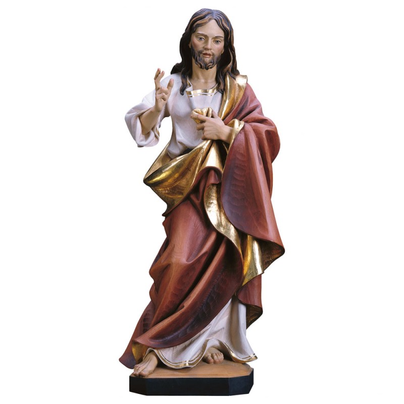 Jezus Odkupiciel - figurka w drewnie