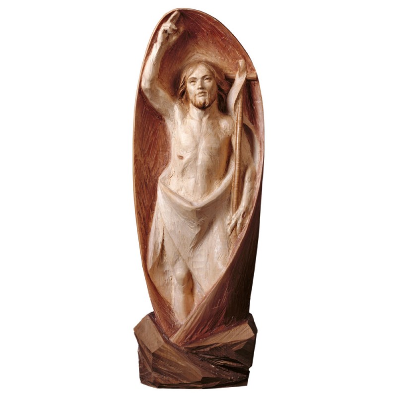 Chrystus Zmartwychwstały - figurka drewniana 