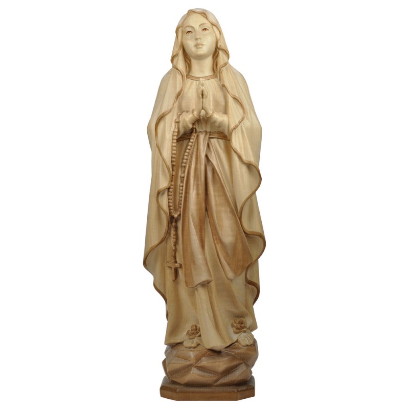 Matka Boża z Lourdes - bejcowana