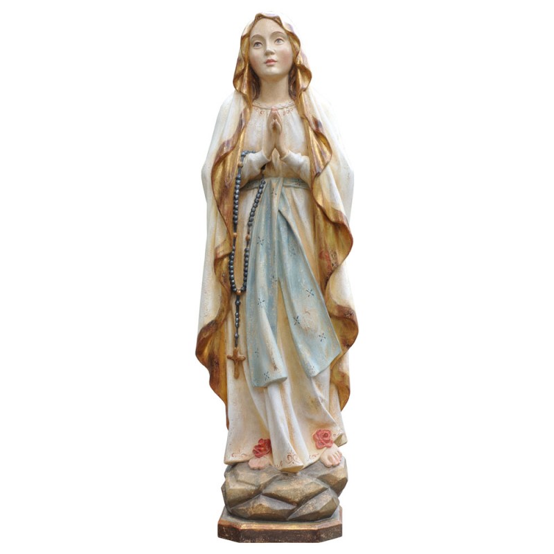 Matka Boża z Lourdes - figura polichromowana
