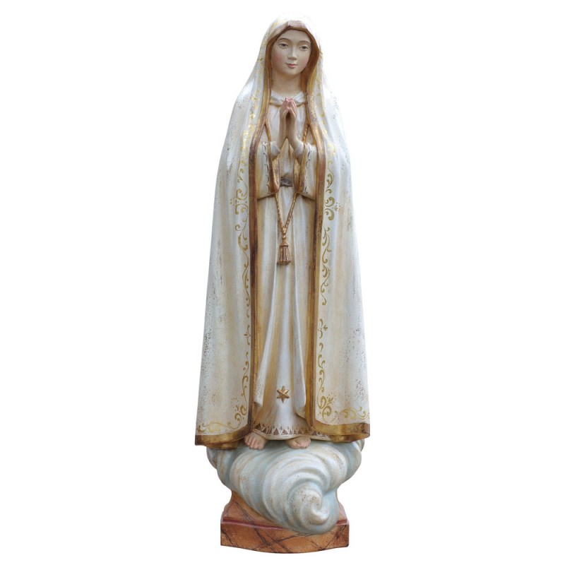 Matka Boża Fatimska - rzeźba polichromowana