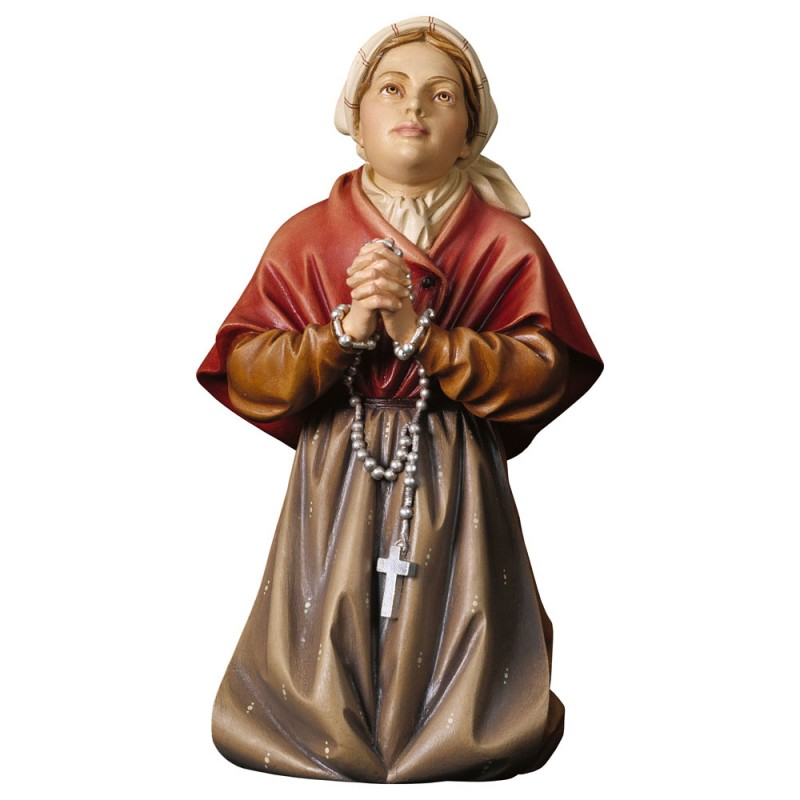 Św. Bernadetta z Lourdes - figurka drewniana