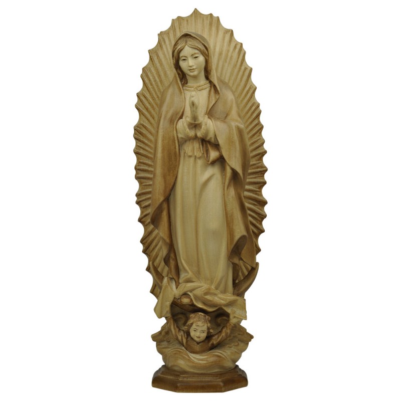Matka Boża z Guadalupe - figura bejcowana