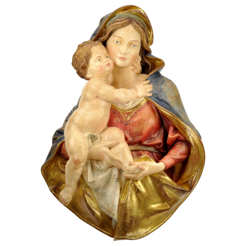 Madonna z Dzieciątkiem - figura drewniana