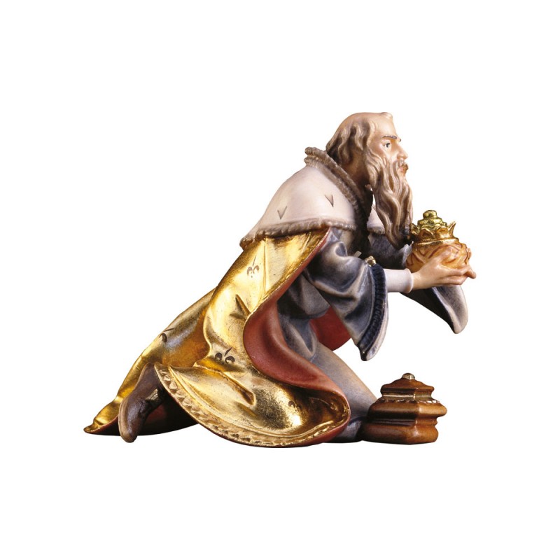 Król Melchior klęczący - figurka szopka bożonarodzeniowa Ulrich