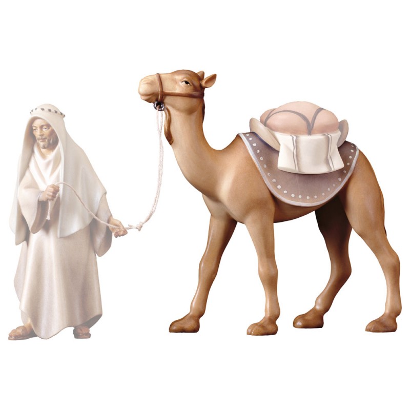 Stojący wielbłąd - zwierzę do szopki