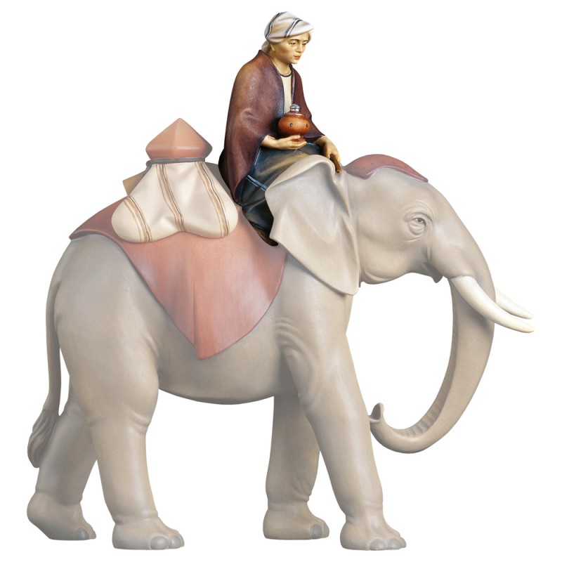 Pasterz na słoniu - figurka szopkowa