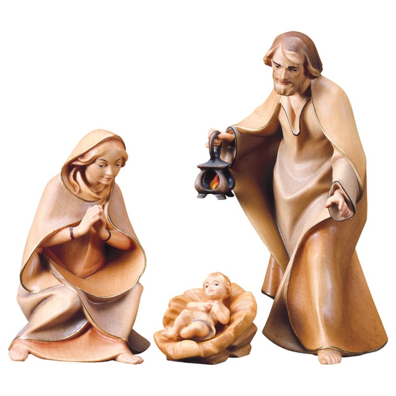 Święta rodzina figurki do szopki bożonarodzeniowej Saviour - kolor